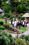 The garden can be the perfect spot for a relaxed, informal wedding