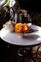 There is no better way to brighten up the table than with freshly picked flowers.